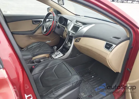 2011 Hyundai Elantra Limited (Ulsan Plant) from USA, damaged, VIN KMHDH4AE2BU093283